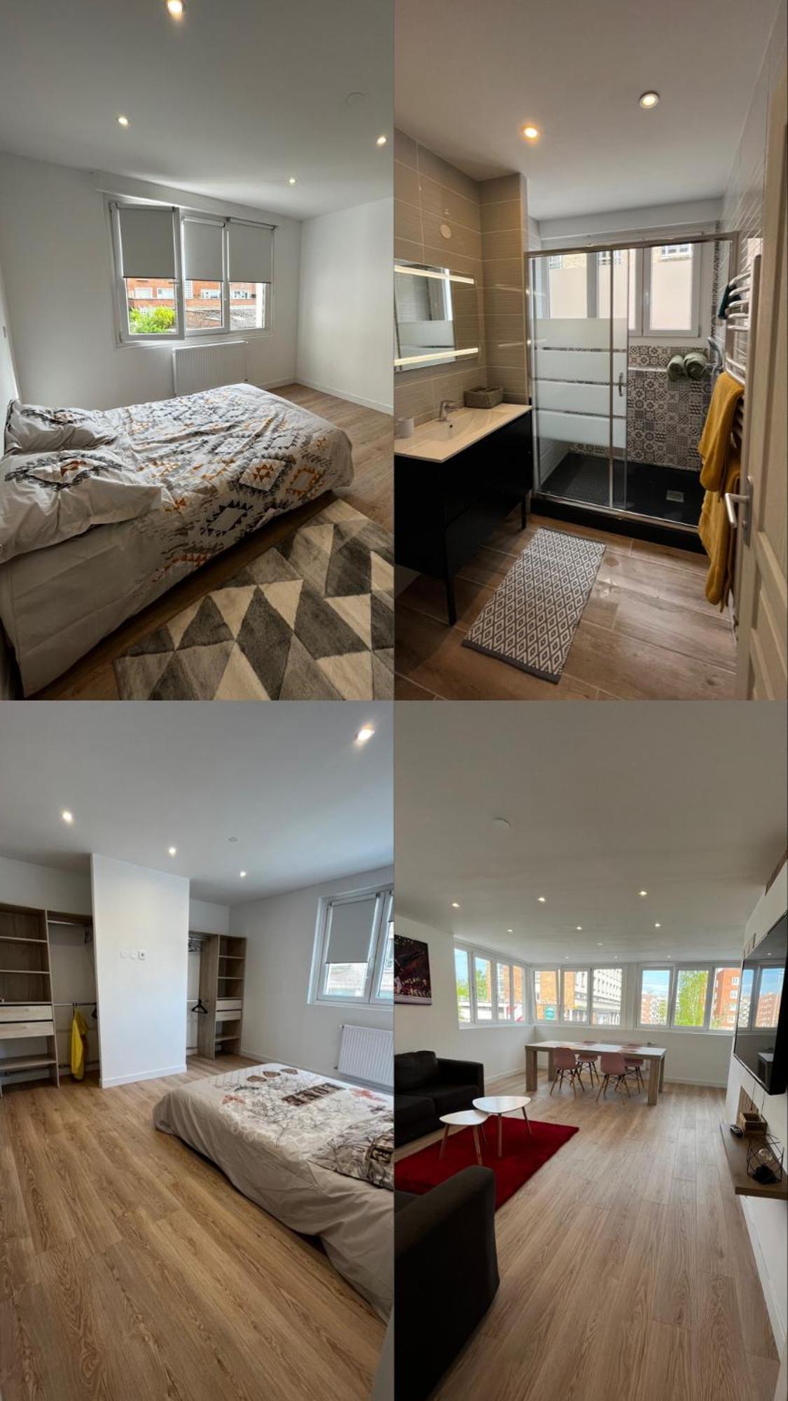 Grande Chambre Dans Loft A Deux Pas De La Plage Dunkierka Zewnętrze zdjęcie